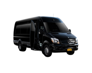 15 Passenger Sprinter Van Black