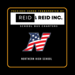 Reid-Reid INC School Bus Rentals Northern High School Logo